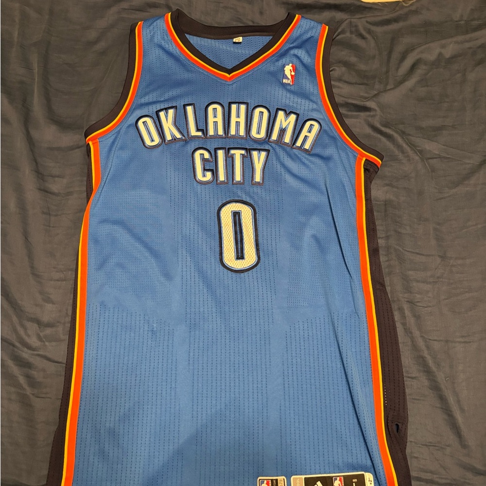 Russell Westbrook Used Jersey